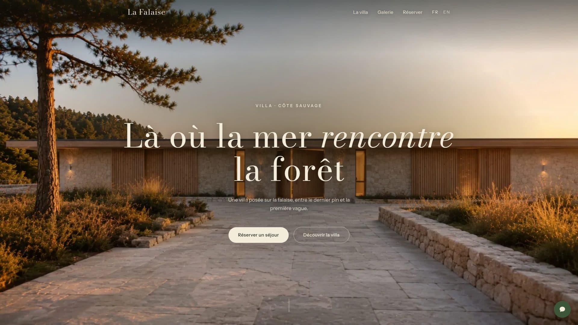 Capture du site La Falaise