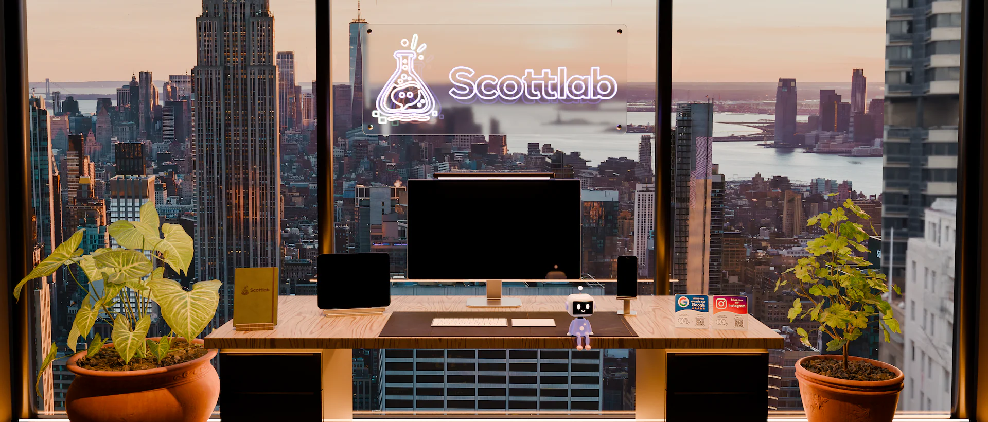 Le bureau de ScottLab